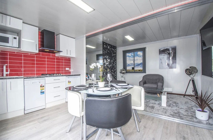 Casa contenedor prefabricada